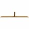 Ekena Millwork Portland Rough Sawn Timber Gable Bracket, Western Red Cedar, 108"W x 27"H x 2"D x 4"F, 6/12 Pitch GBW108X27X0204POR00RWR - alternate 4